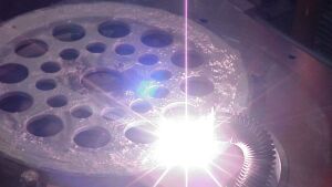 LAVA - Wechselwirkung zwischen Rohmaterial und Laserstrahlung