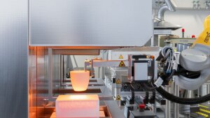 Automatisierte Glasschmelze