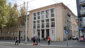 Das OSIM-Gebäude am Löbdergraben
