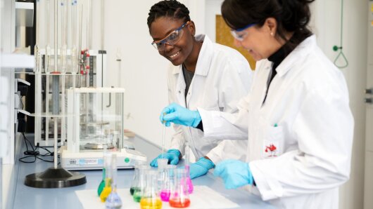 Praktisches Arbeiten im Chemielabor